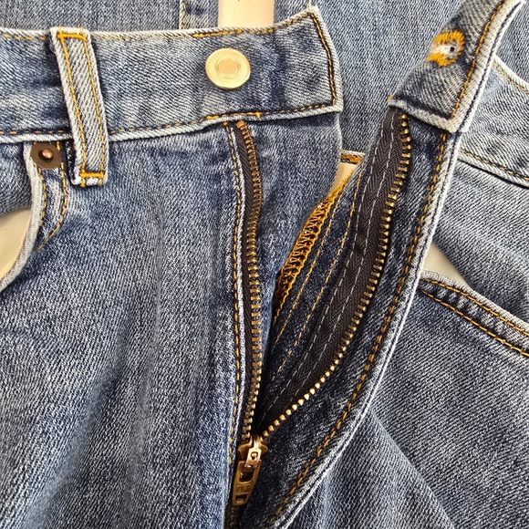 Jeanerica Jean Co. Eiffel Straight Leg Mid Vintage Jeans Women's 25X29 - Picture 7 of 10